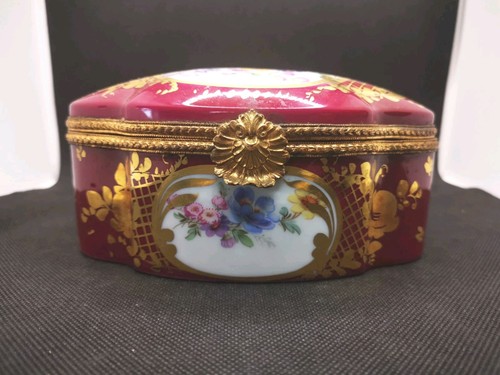 Boîte bijoux ancien - boîte,