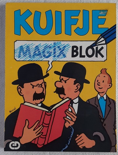 Tintin magix blok - tintin, (kuifje)