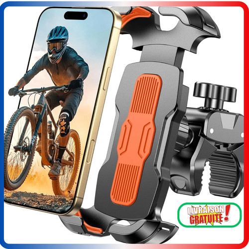 Support téléphone vélo - téléphone,