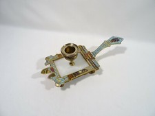 ANCIEN BOUGEOIR A MAIN BRONZE