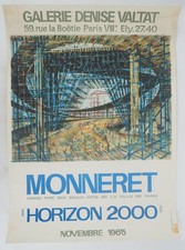 [AFFICHE D'ART]  MONNERET 