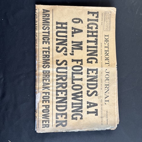 Ww1 journal detroit - ww1, us