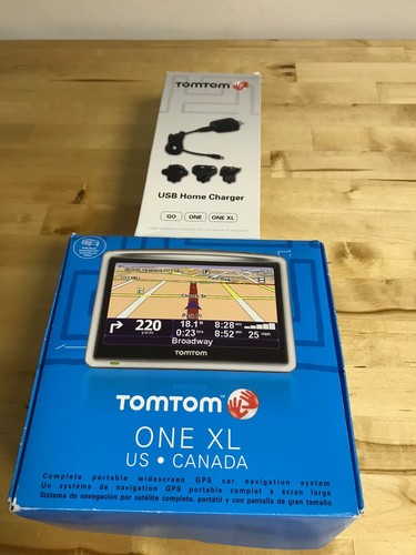 Tomtom one gps and charger - one,