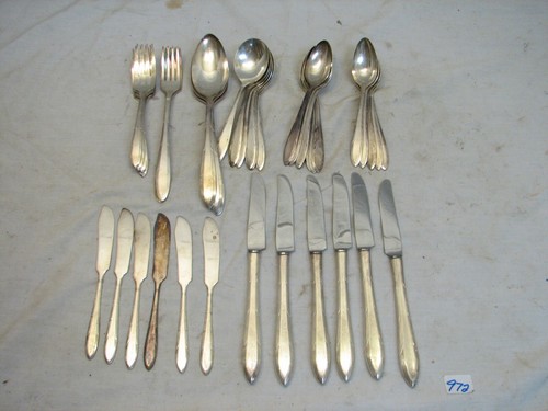 Set nobility silver plate - nobility,