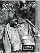 PUBLICITE ADVERTISING 1993  REDSKINS garment & accessories OUT DOOR collection