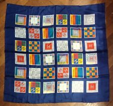 Ancien Carré Foulard Chanel/Accessoire Femme De Luxe Mode Vintage