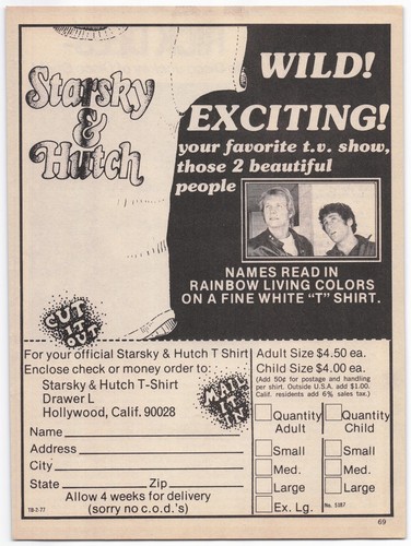 Vintage starsky hutch - starsky,