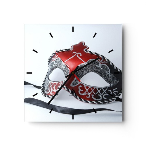 Horloge murale verre - horloge,