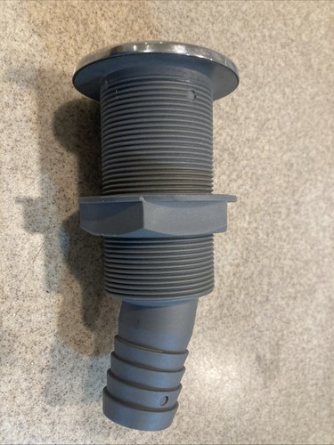 Thru hull with scupper - scupper, valve