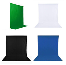Photo Toile de Fond Studio Noir Blanc Vert Bleu Photographie ¡§?cran GB