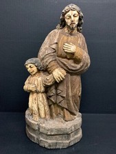 CARVED WOOD RELIGIOUS BLESSED