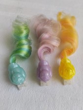 Lot 1 DAME BOUCLELINE LADY LOVELY LOCKS 3 PIXIETAILS BIRDS OISEAUX minicouettes