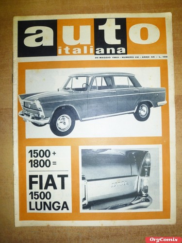 Auto italiana année - -,