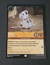 Rolly 21/204 Foil Lorcana Châpitre 3 Neuve Fr