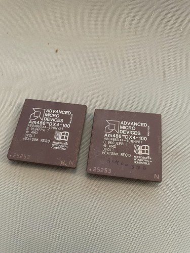 Cpu am486tm dx4 100 9604gpb - cpu,, c