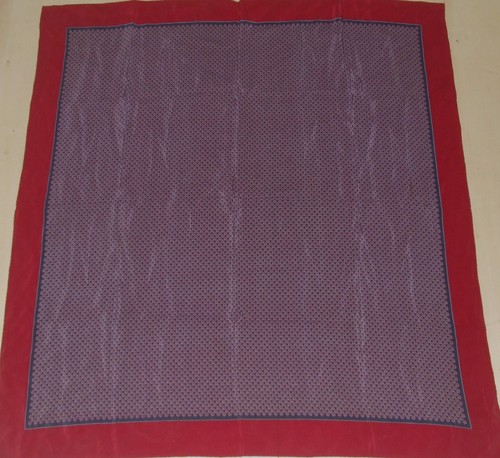 Foulard vintage 100 soie pure - soie,
