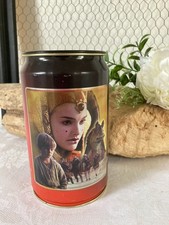 825 ⚜️ Ancienne Boite de Collection en Métal Star Wars Chupa Chups Hauteur 15 Cm