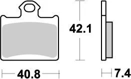 Plaquettes frein nitro - frein,