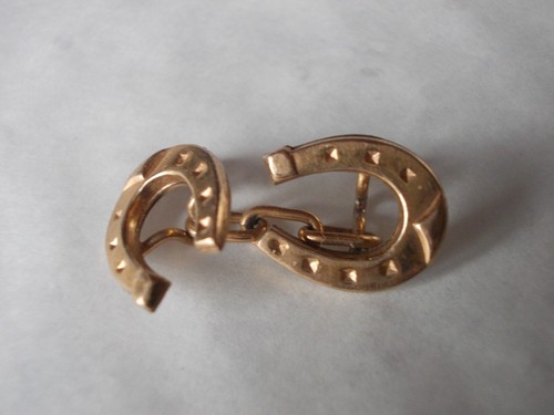 Bouton manchette fer à - bouton,
