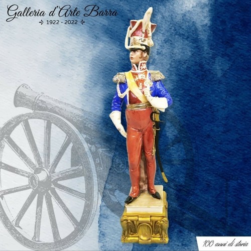 Soldat porcelaine capodimonte - porcelaine,