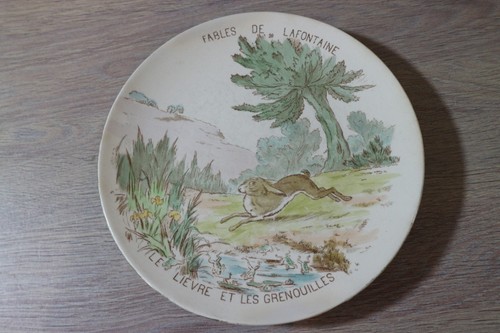 Assiette faience gien - en,
