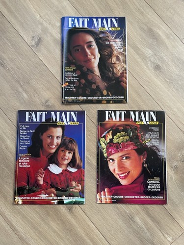 Lot magazines fait main 1990 - lot,