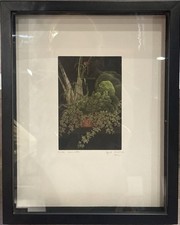 Michel ESTEBE (1954), Coccinelles. Manière Noire Signée. Édition à 80 Ex.