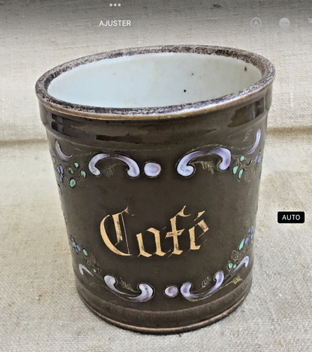 Pot épice ancien - à,