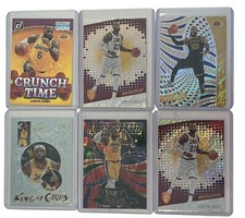 LeBRON JAMES lot de 6 cartes, inserts, années et jeux différents