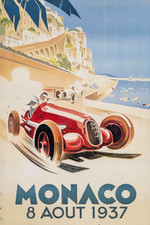 AFFICHE   POSTER    MONACO