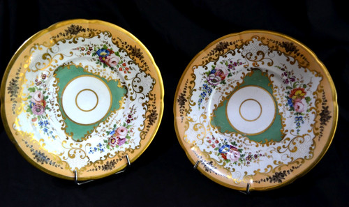 Paire assiettes gateaux - paire,