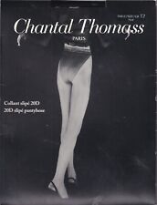 Collant CHANTAL THOMASS 20 deniers coloris Noir. Taille 2. Slipé tights.