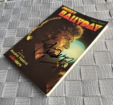 Autographe Johnny Hallyday Sur