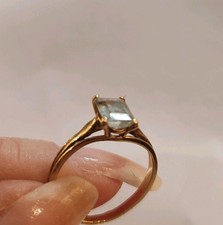 Bague or jaune 18 carats et