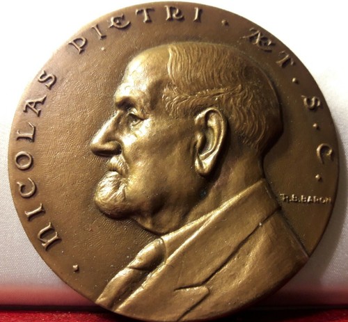 1963 médaille bronze 68mm - bronze,