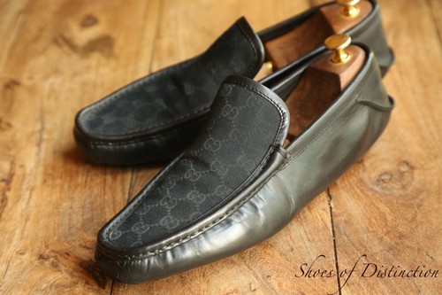 Mocassins gucci bleu marine - mocassins,