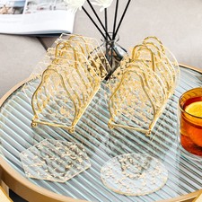 Rack En Sous-tracas En Or Porte-palette Dorée Holder Pour Palette De Fondation