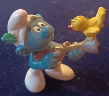 Figurine Schtroumpf Chasseur. Occasion.