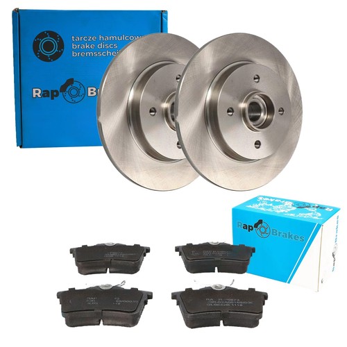 Rap brakes set freins - de, 268mm
