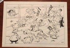 Lot 4 Planches Originales