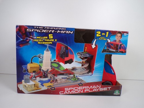 Camion spiderman micro - camion,
