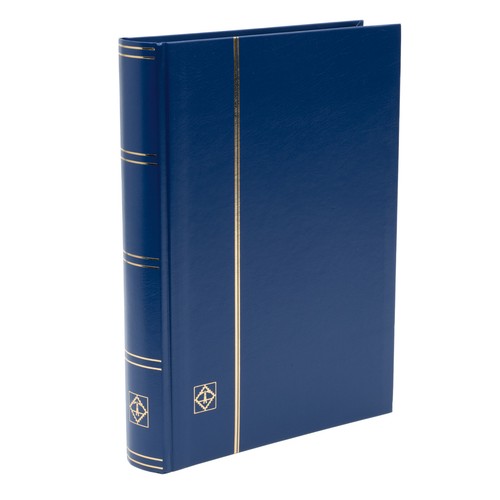 Classeur bleu pour timbres - bleu, 64