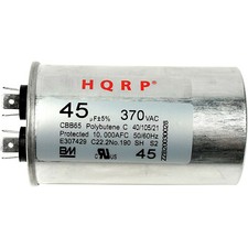 HQRP 45uF 370V Courir Condensateur AC Moteur Électrique Démarrage HVAC Souffleur