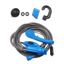  Douche de camping en plein air portable Ensemble de douche en plein air 12V