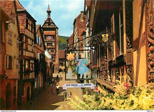 Carte postale enseignes - postale,