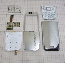 Housse originale 100 % Nokia E51 mélange aluminium blanc NOUVEL ARTICLE EOL