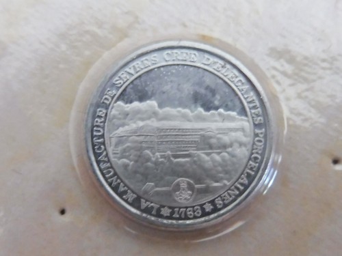 Superbe mini médaille - mini-, argent