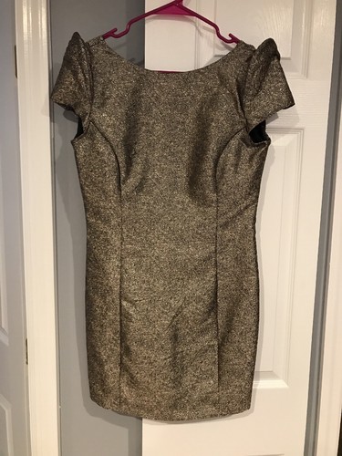 Womens gold dress size - womens,