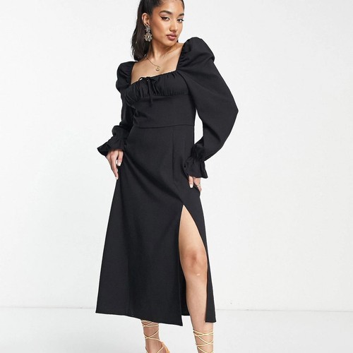 Robe longue lin - robe, en