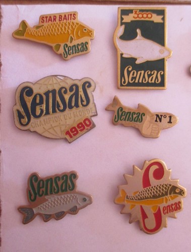 Lot pin s sensas - 6,